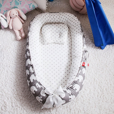 Baby Nest Bed For Tummy Time