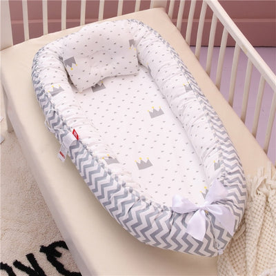 Baby Nest Bed For Tummy Time