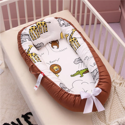 Baby Nest Bed For Tummy Time