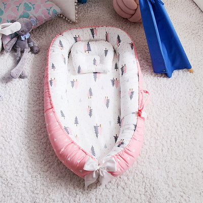 Baby Nest Bed For Tummy Time