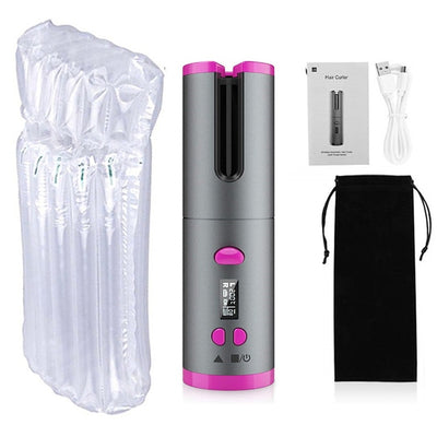 Cordless Two-Way Hair Curler