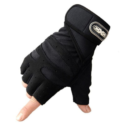 Weight Lifting Hollow-Out Grip Gloves