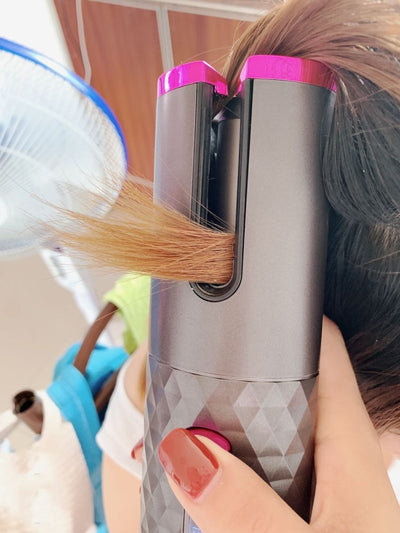 Cordless Two-Way Hair Curler