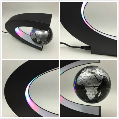 Electromagnetic Floating Globe Lamp