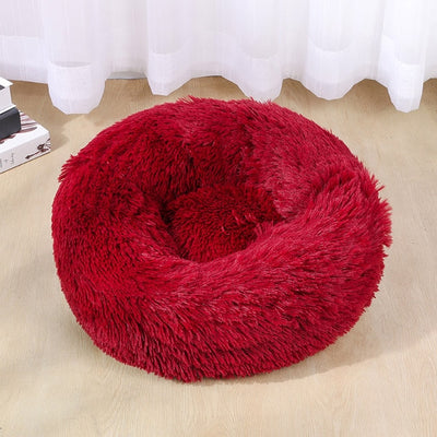 Ultra Soft Plush Donut Bed for Pet Dogs