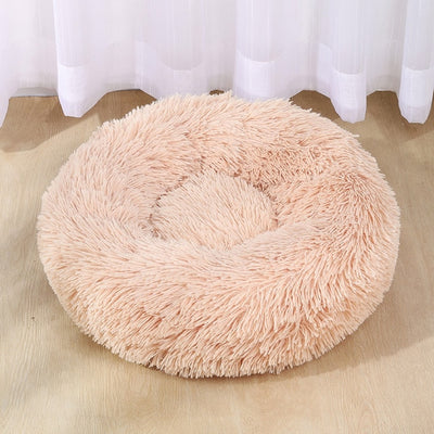 Ultra Soft Plush Donut Bed for Pet Dogs