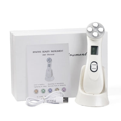 LED Phototherapy Skin Care Face Lifting Device