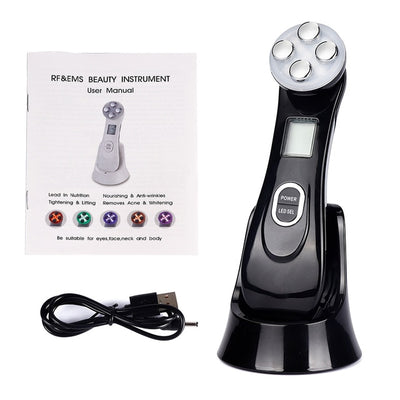 LED Phototherapy Skin Care Face Lifting Device