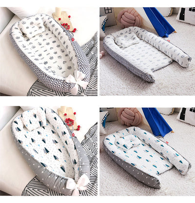 Baby Nest Bed For Tummy Time